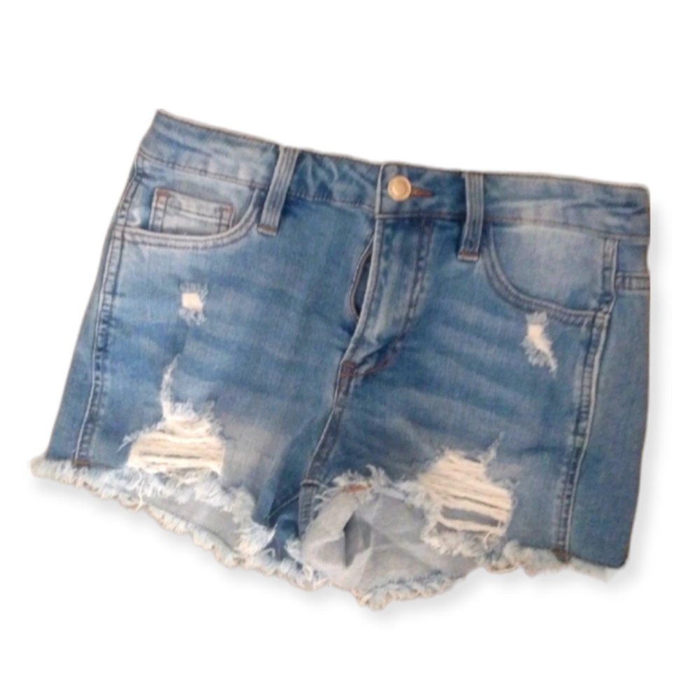 Angel kiss distressed denim cutoff Jean Shorts size 3